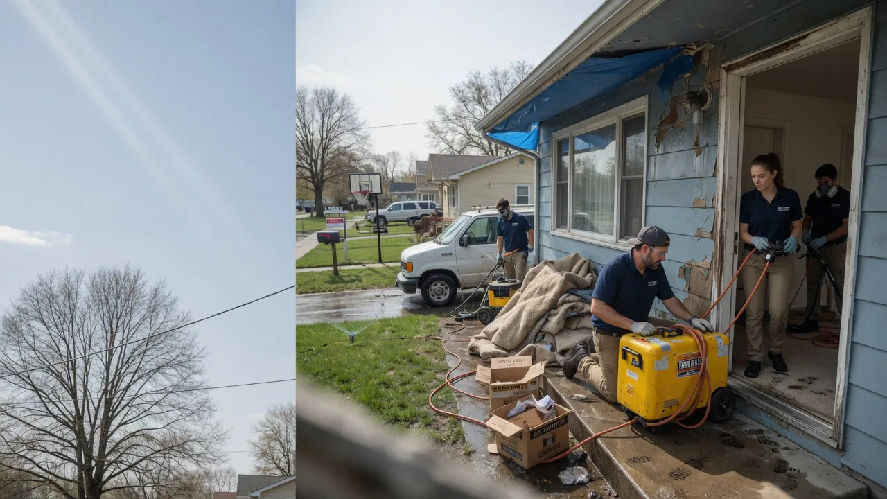Basement Flood Cleanup in Perrysville, OH near me